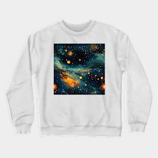 Van Gogh Starry Night Outer Space Pattern 5 Crewneck Sweatshirt